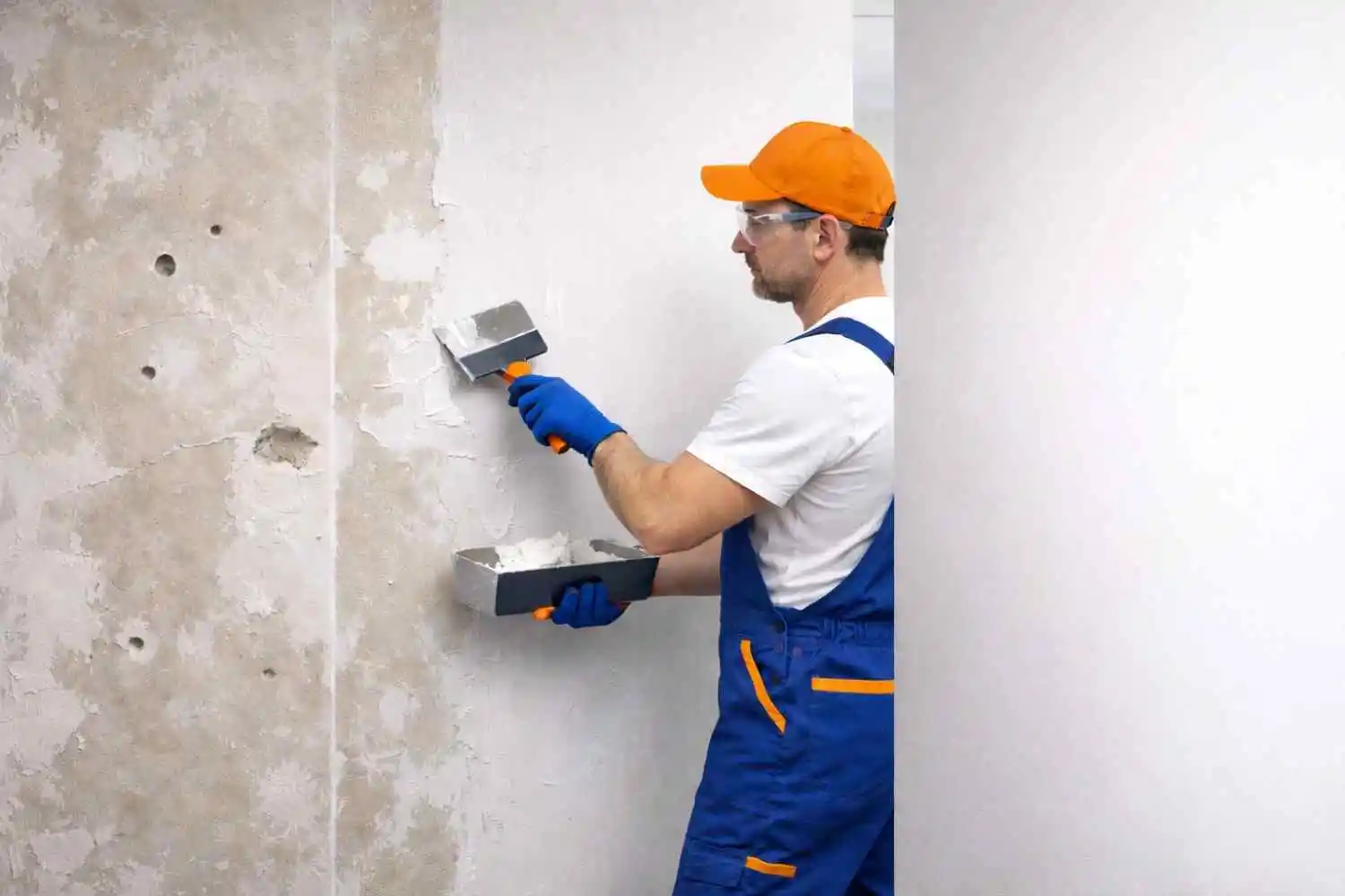 Drywallrepairproces